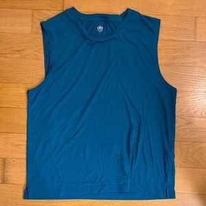 ALO Yoga Blue Men's Tank Top